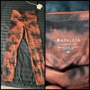 Tye Dye Athleta Leggings